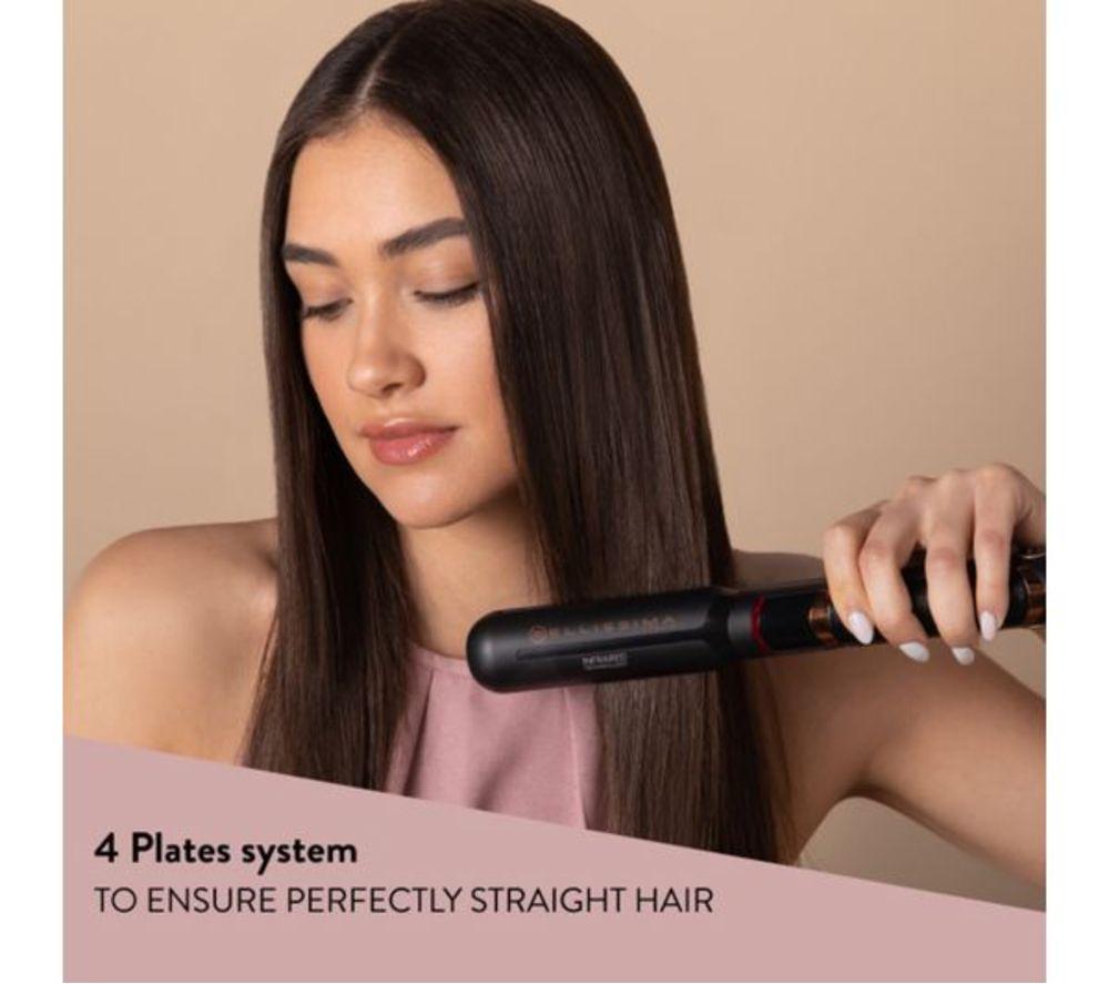BELLISSIMA ITALIA Creativity Infrared Hair Straightener - Back & Rose Gold image number 7 of 7