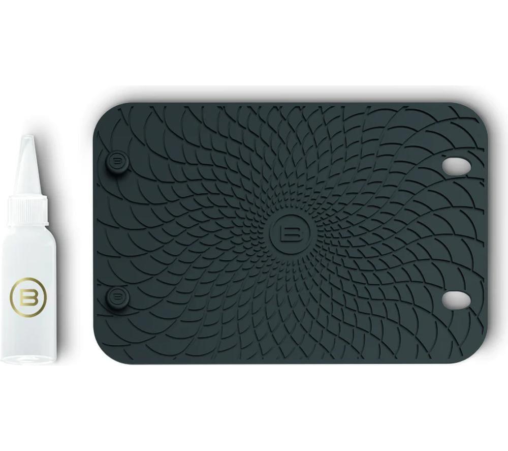 BELLISSIMA ITALIA Steam Elixir Hair Straightener - White & Gold image number 7 of 8