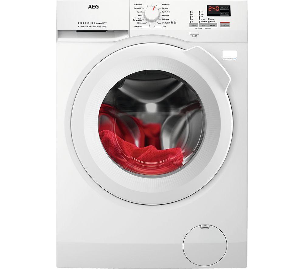 AEG L6FBK941B 9 kg 1400 Spin Washing Machine - White