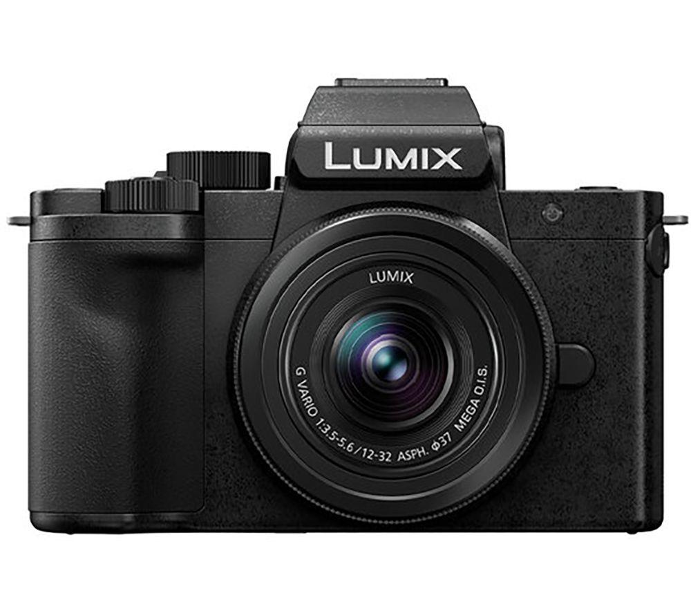 Panasonic Lumix Dc-G100dvebk Mirrorless Camera With 12-32 Mm F/3.5-5.6 Lens - Black, Black