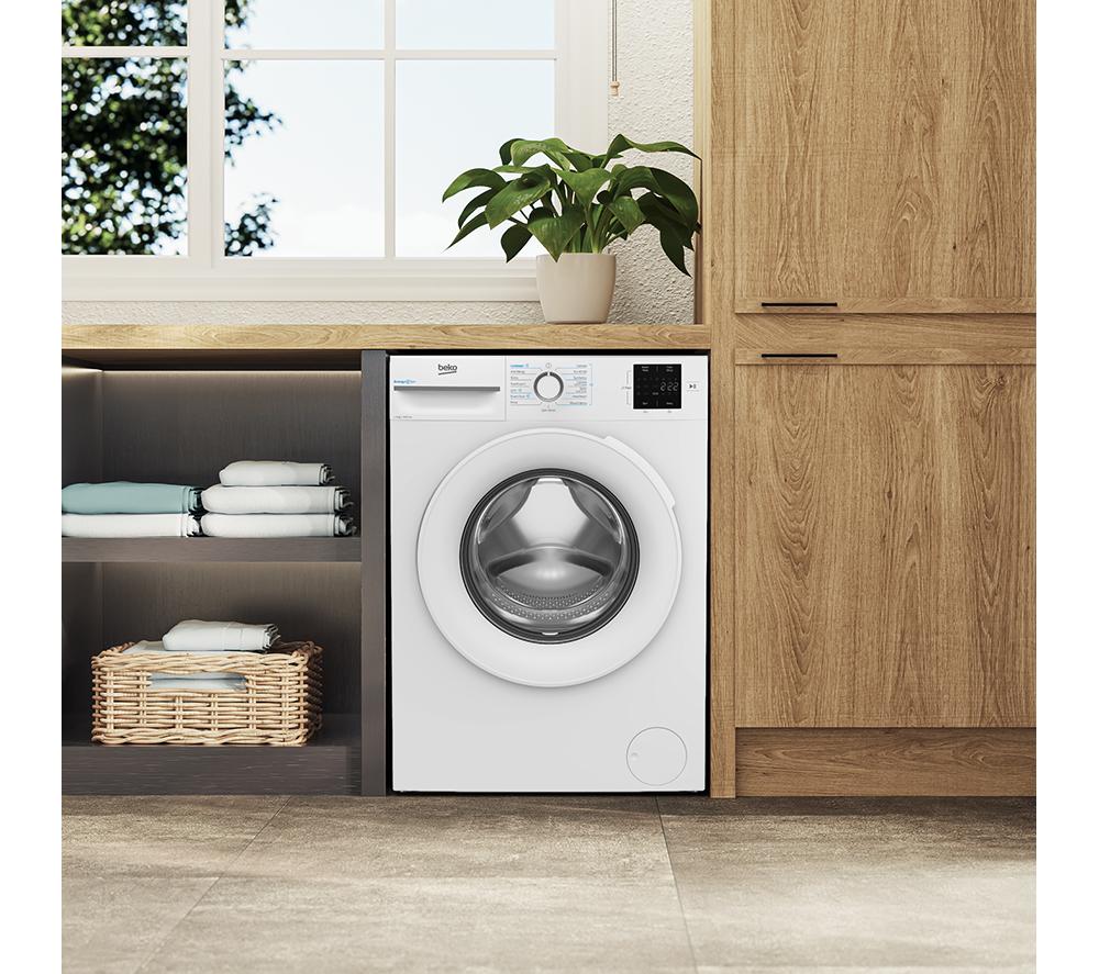 BEKO EnergySpin BM3WT3841W 8 kg 1400 Spin Washing Machine - White image number 6 of 16