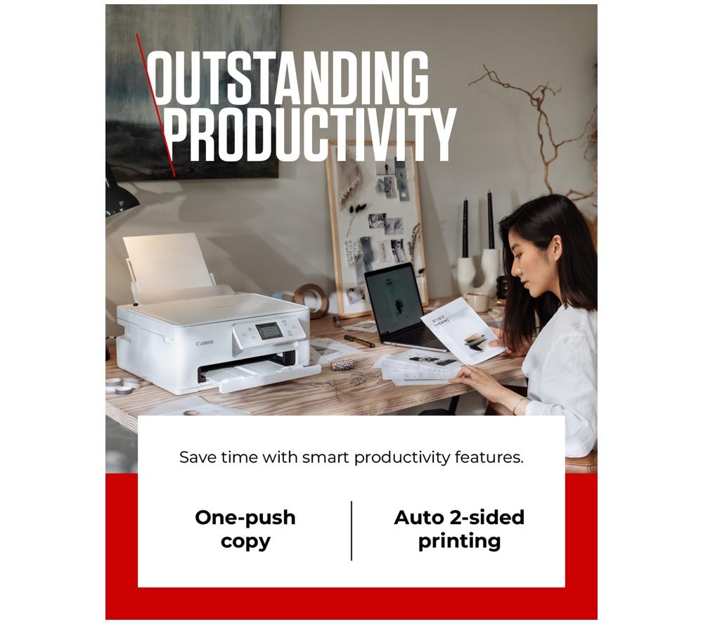 CANON PIXMA TS7650i All-in-One Wireless Inkjet Printer image number 4 of 7