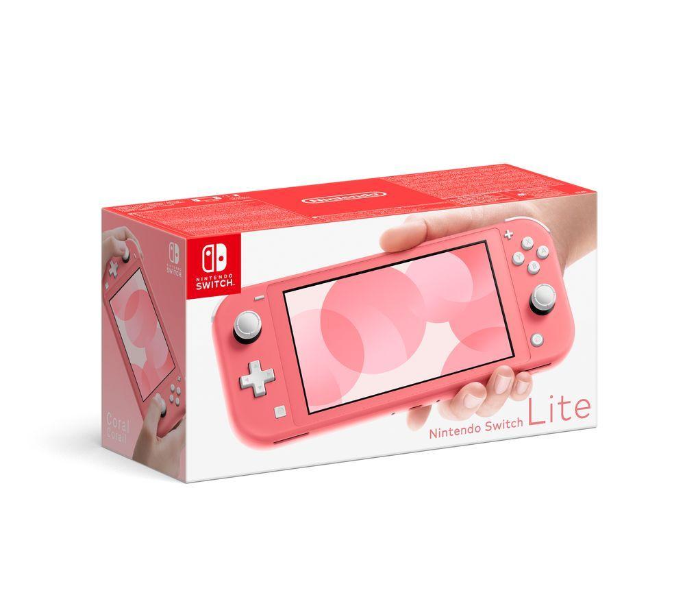 NINTENDO Switch Lite Coral & Minecraft Bundle - image 5