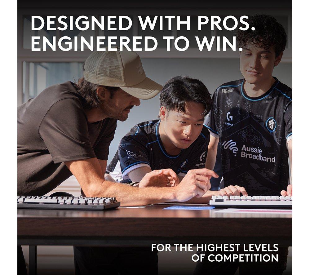 LOGITECH PRO X 60 LIGHTSPEED Wireless Gaming Keyboard - Black image number 2 of 11