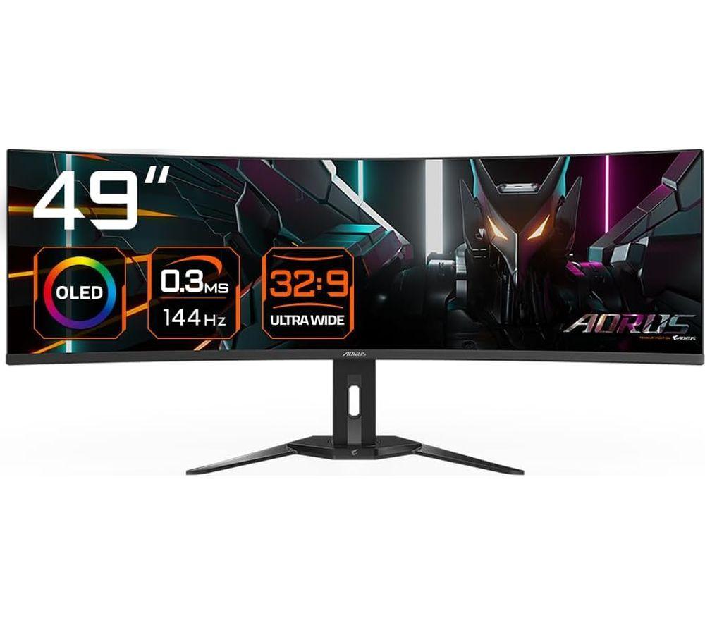 GIGABYTE AORUS CO49DQ UltraWide Dual Quad HD 49" Curved OLED Gaming Monitor review