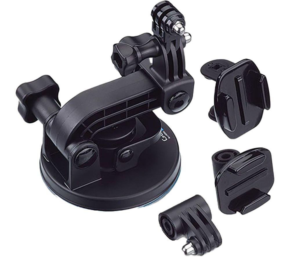 Gopro Suction Cup Camera Mount - Black, Black