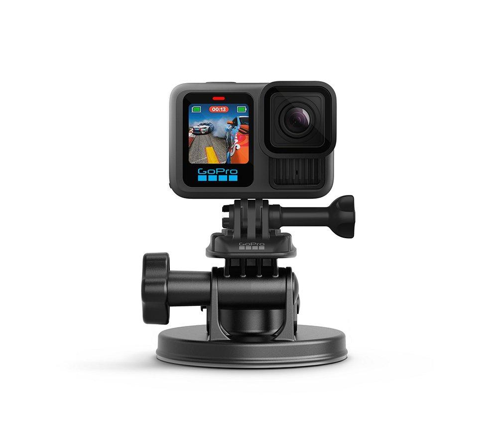 Gopro Suction Cup Camera Mount - Black, Black