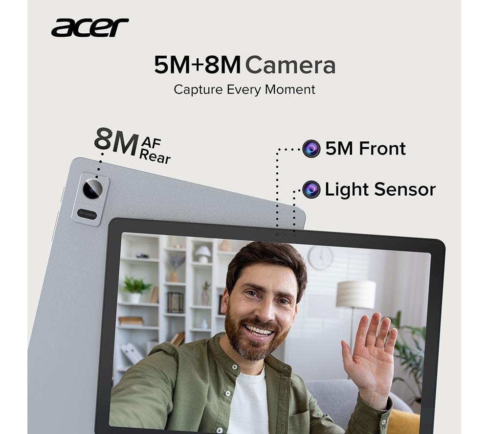 ACER ACTAB1125 10.95" Tablet - 64 GB, Black image number 5 of 12
