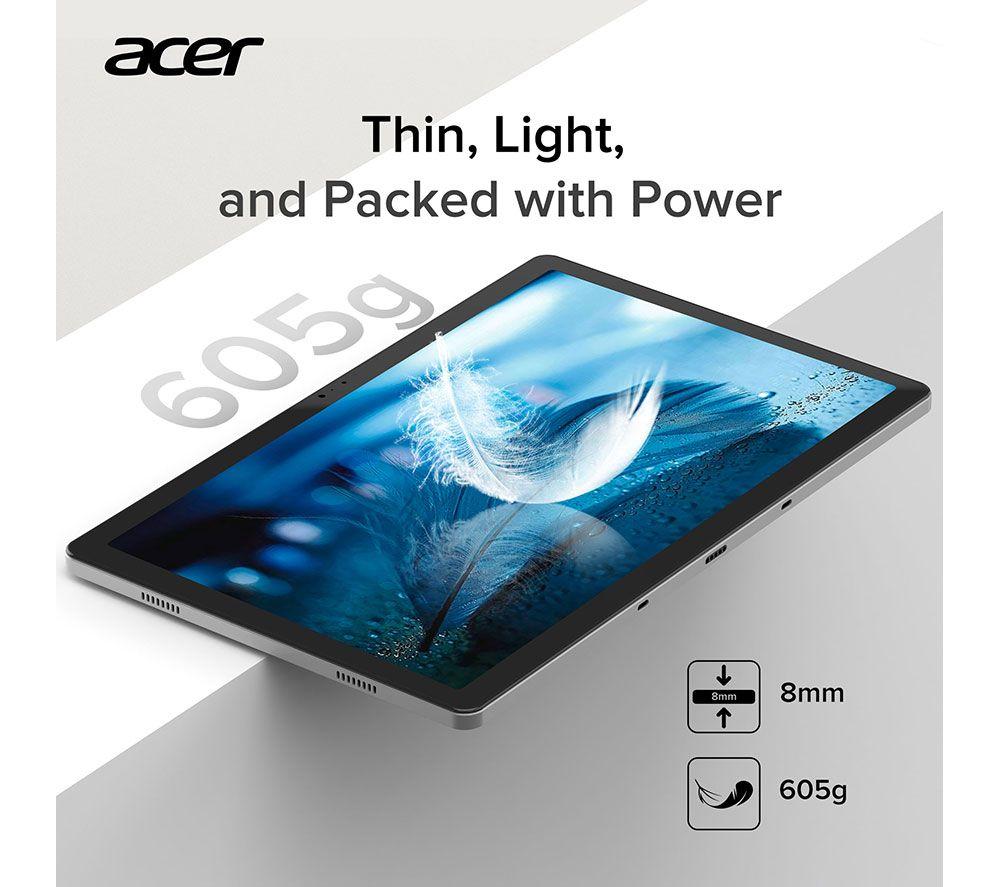 ACER ACTAB1225 11.97" Tablet - 128 GB, Grey image number 3 of 12