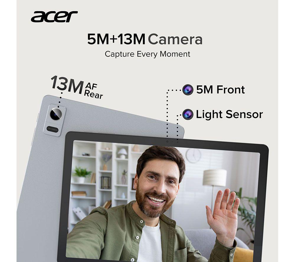 ACER ACTAB1225 11.97" Tablet - 128 GB, Grey image number 4 of 12