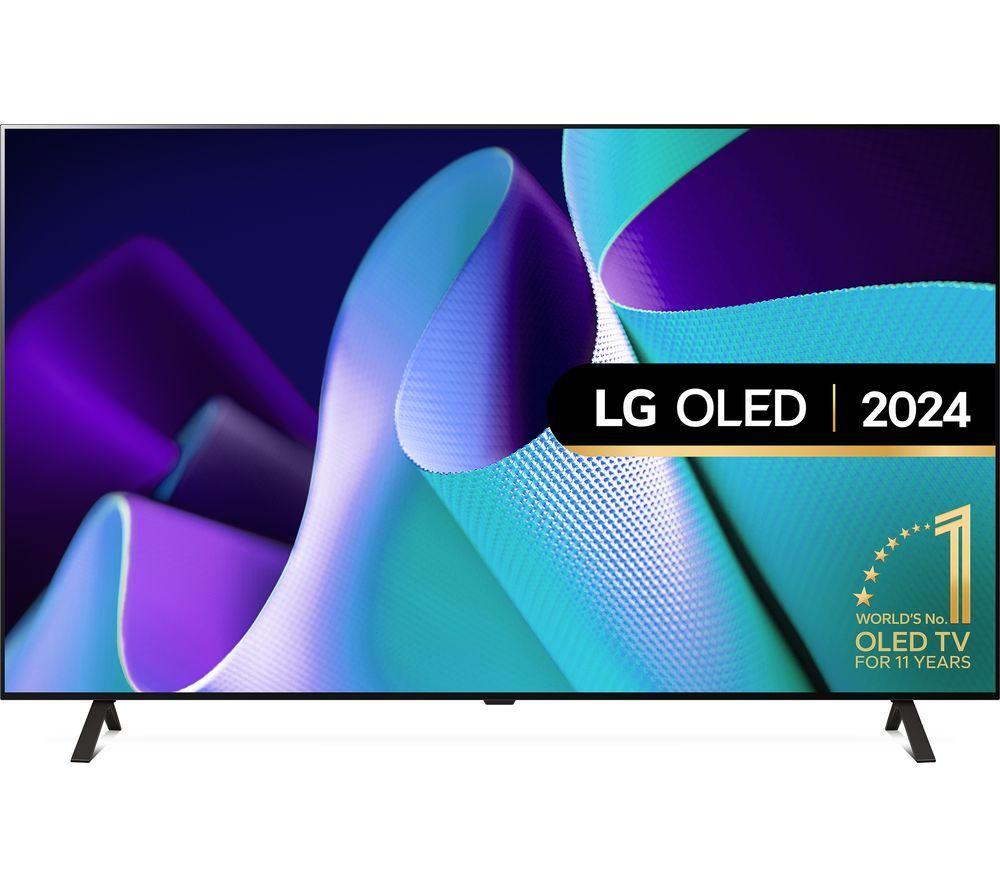 77 LG OLED77B42LA  Smart 4K Ultra HD HDR OLED TV with Amazon Alexa, Black