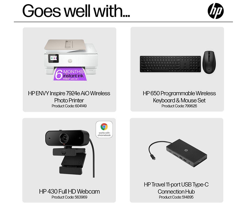 HP Series 5 524sw Full HD 24" IPS LCD Monitor - White
