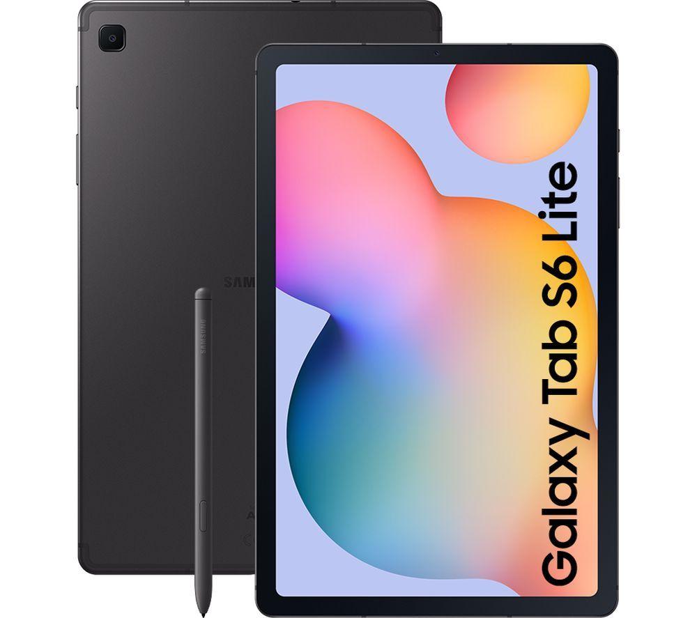 SAMSUNG Galaxy Tab S6 Lite (2024) 10.4? Tablet - 128 GB, Grey, Silver/Grey