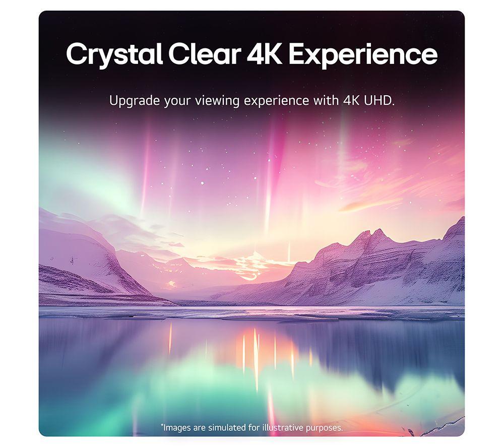 LG UT73 43" LED 4K HDR Smart TV 2024 - 43UT73006LA