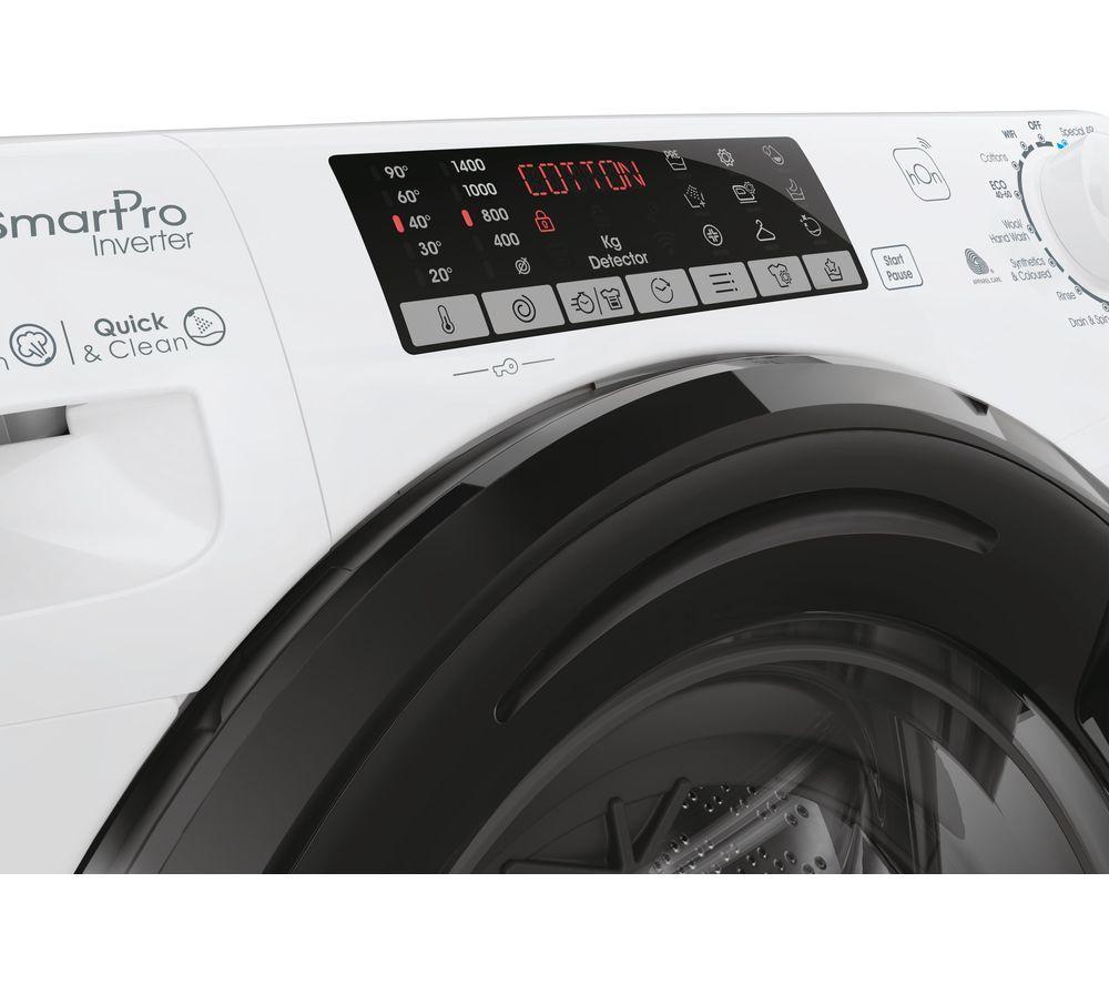 CANDY Smart Pro Inverter CSOW4966TWMB6-80 WiFi-enabled 9 kg Washer Dryer - White image number 3 of 10