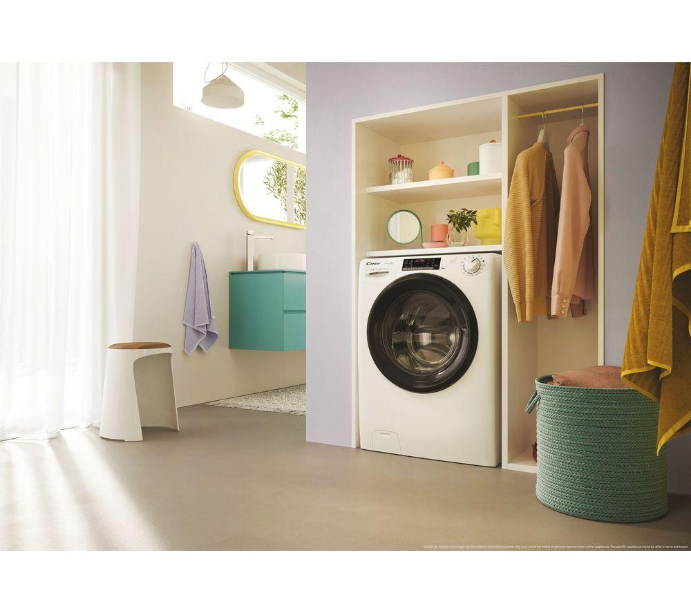 CANDY Smart Pro Inverter CSOW4966TWMB6-80 WiFi-enabled 9 kg Washer Dryer - White image number 5 of 10
