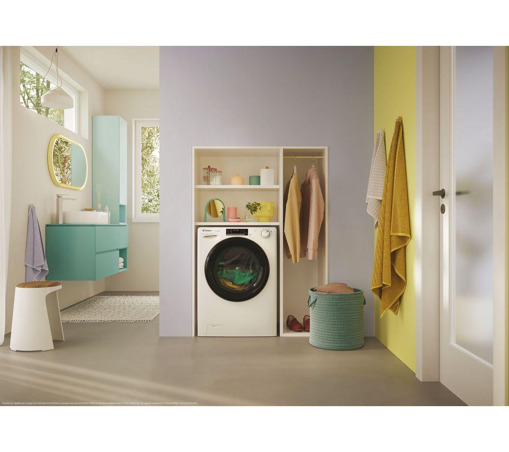 CANDY Smart Pro Inverter CSOW4966TWMB6-80 WiFi-enabled 9 kg Washer Dryer - White image number 6 of 10
