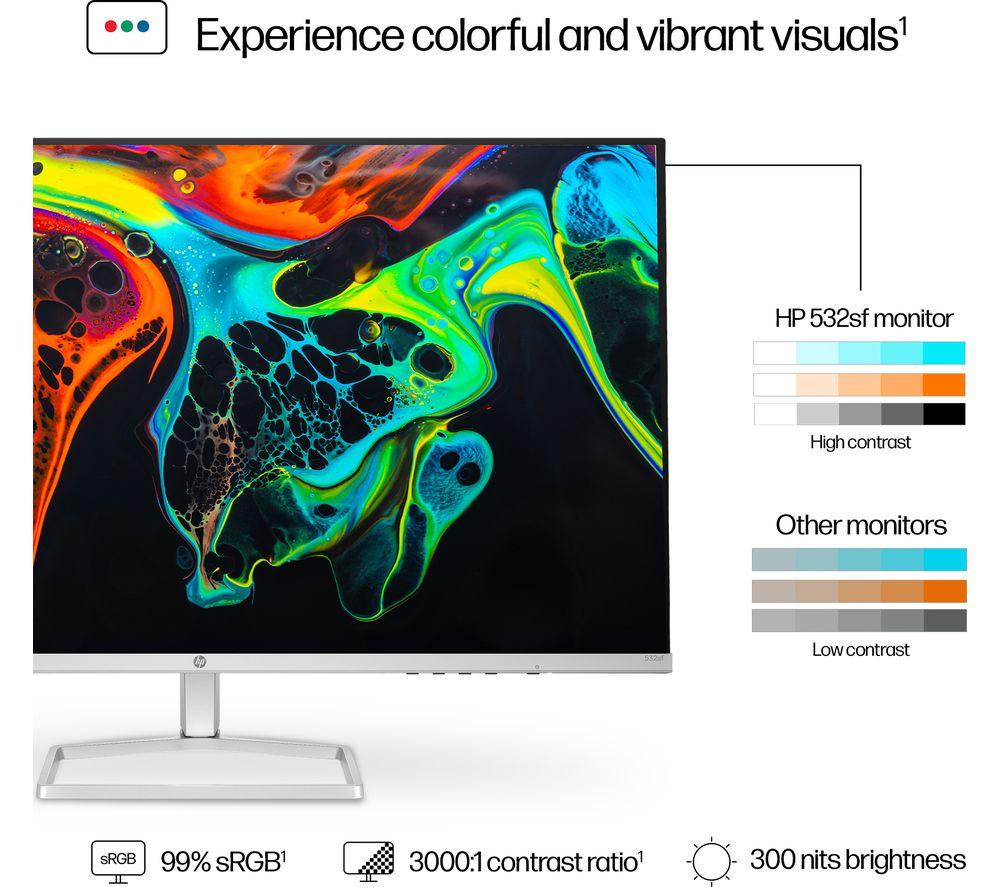 HP Series 5 532sf Full HD 32" IPS LCD Monitor - Black image number 4 of 15