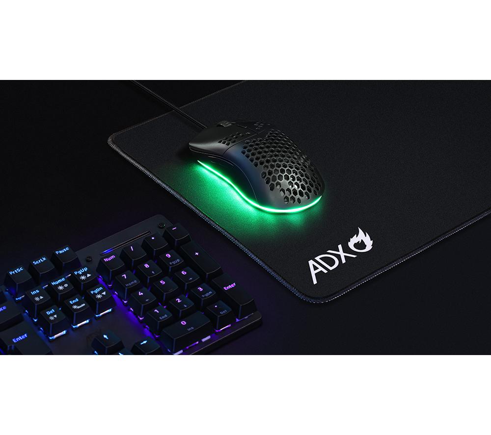 ADX FirePower Advanced M15 RGB Optical Gaming Mouse - Black image number 3 of 3