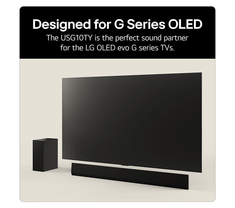 LG USG10TY 3.1 Wireless Sound Bar with Dolby Atmos image number 6 of 10