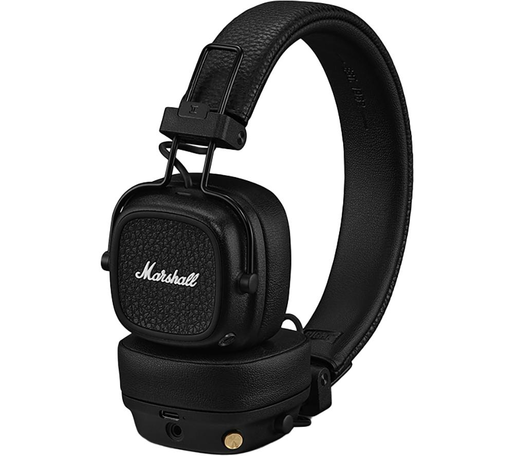 Marshall Major V Wireless Bluetooth Headphones - Black, Black