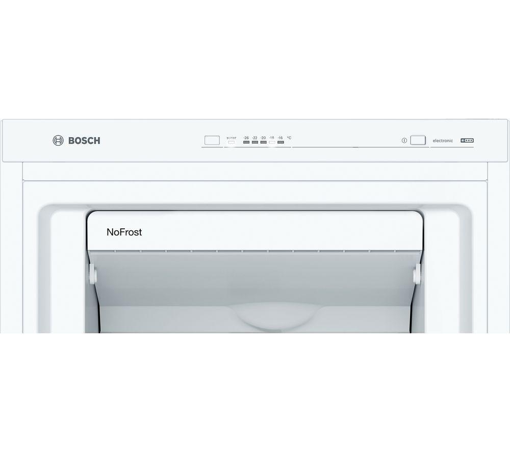 BOSCH Series 4 GSN36VWEPG Tall Freezer - White image number 3 of 8