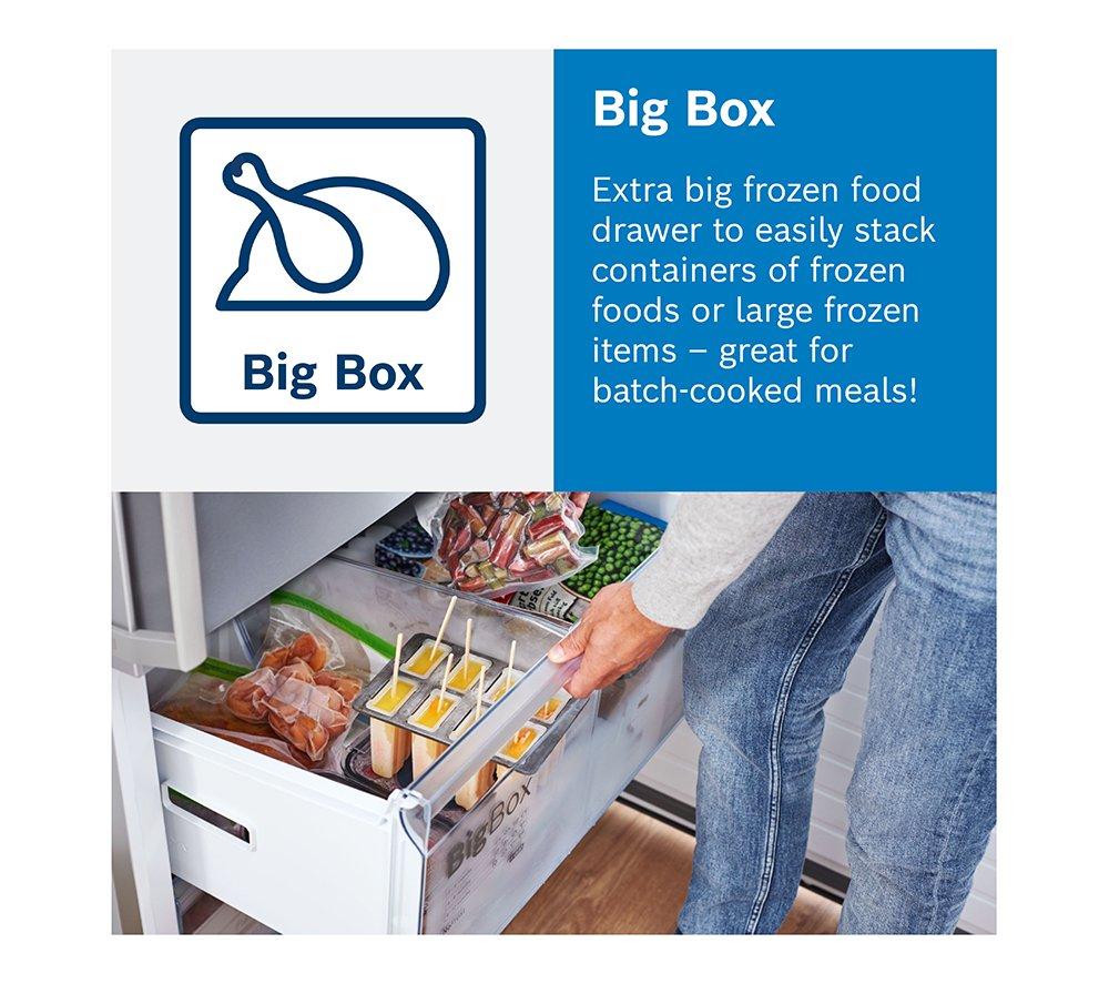BOSCH Series 4 GSN36VWEPG Tall Freezer - White image number 6 of 8