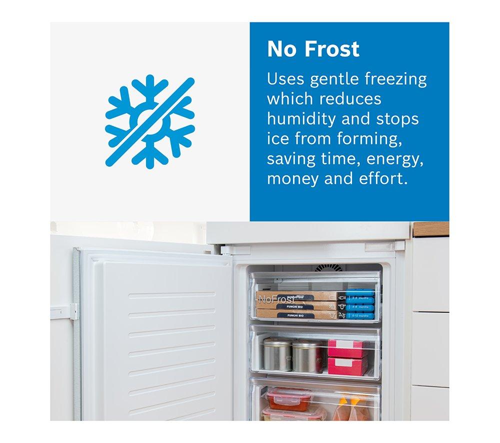 BOSCH Series 4 GSN36VWEPG Tall Freezer - White image number 7 of 8