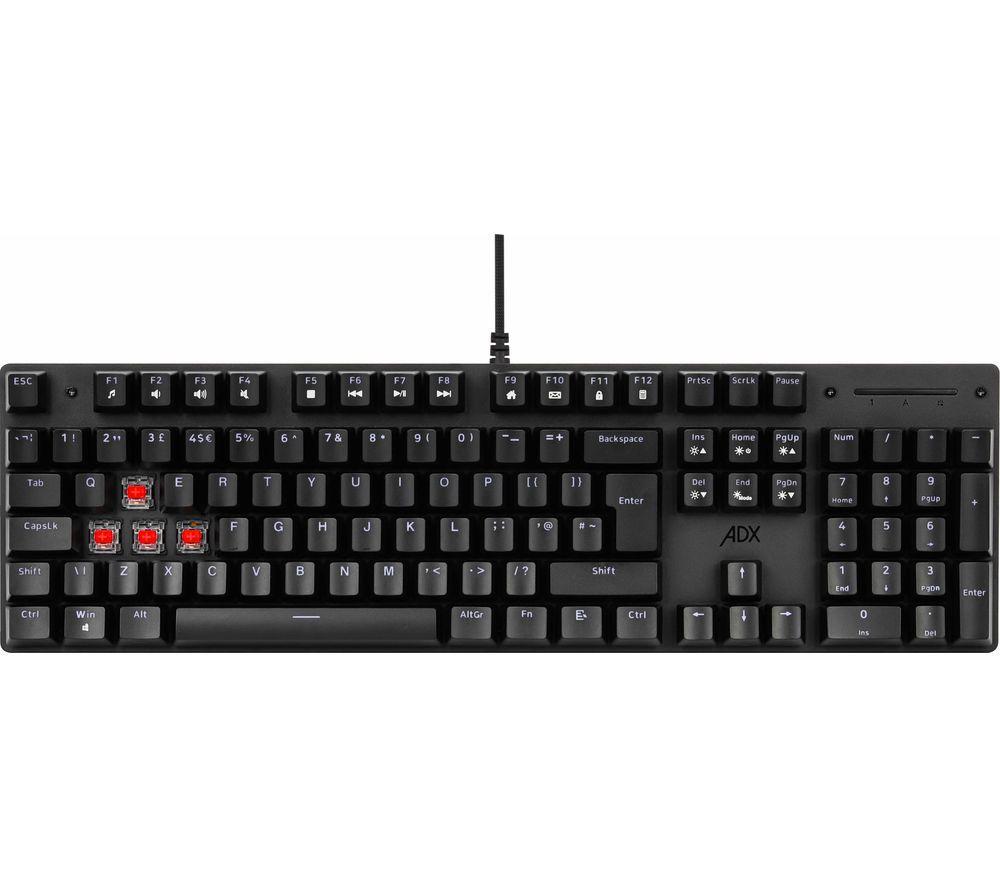 Buy ADX FireFight Advanced MK15 Mechanical Gaming Keyboard - Black ...