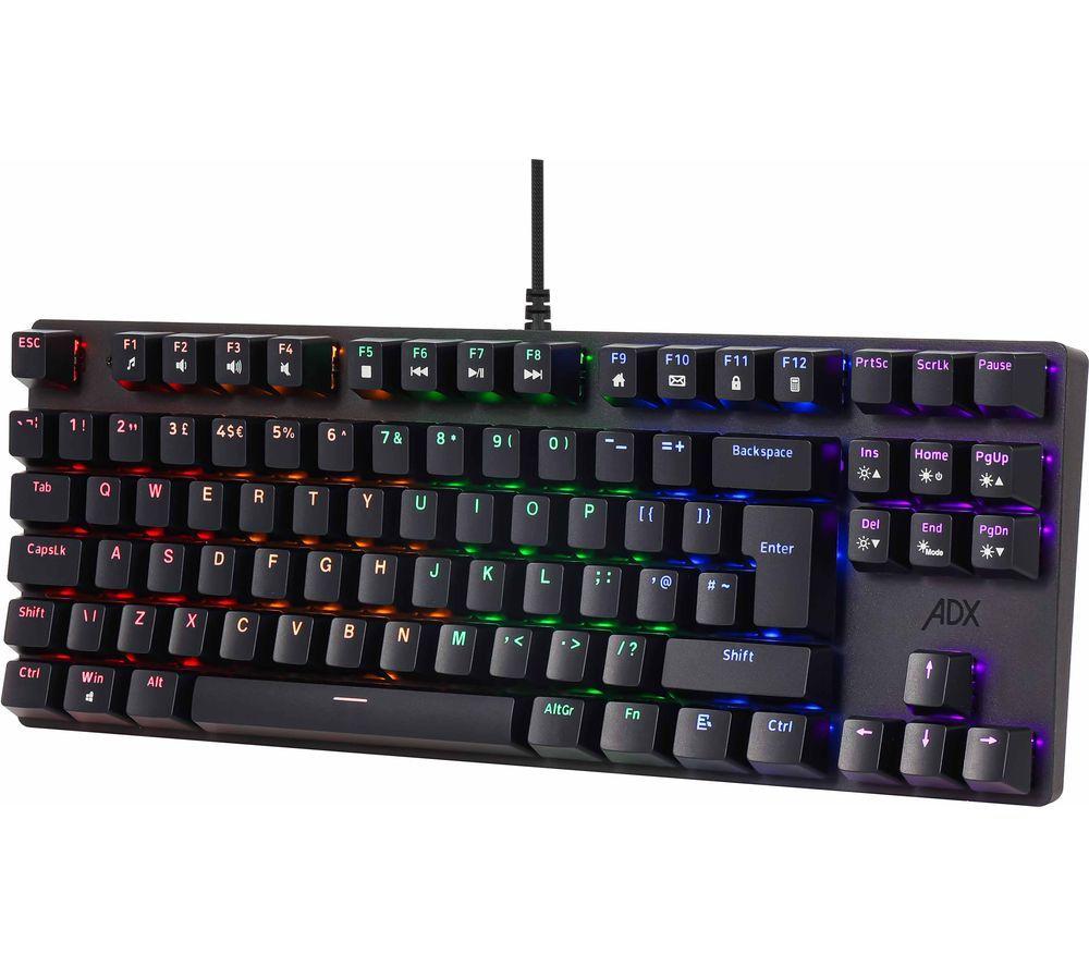 ADX Firefight Advanced ADXMK1725 Mechanical Gaming Keyboard - Black