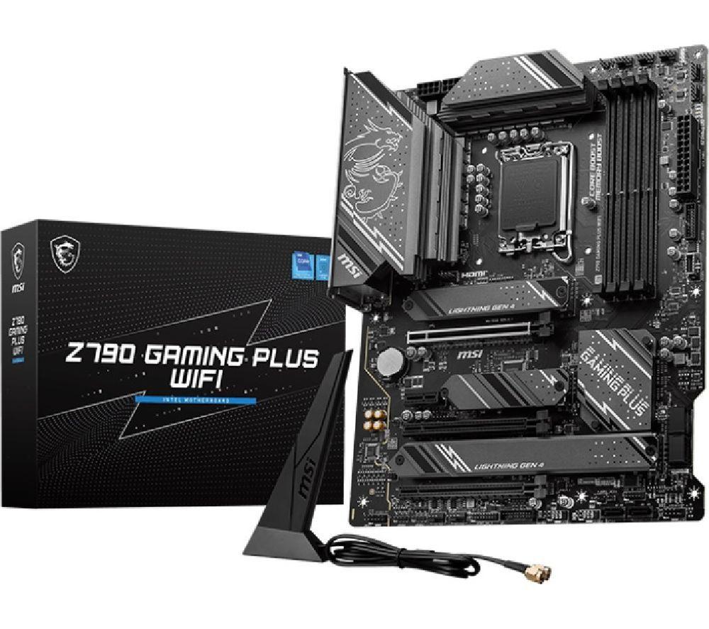 MSI Z790 GAMING PLUS WIFI LGA1700 Motherboard image number 2 of 3
