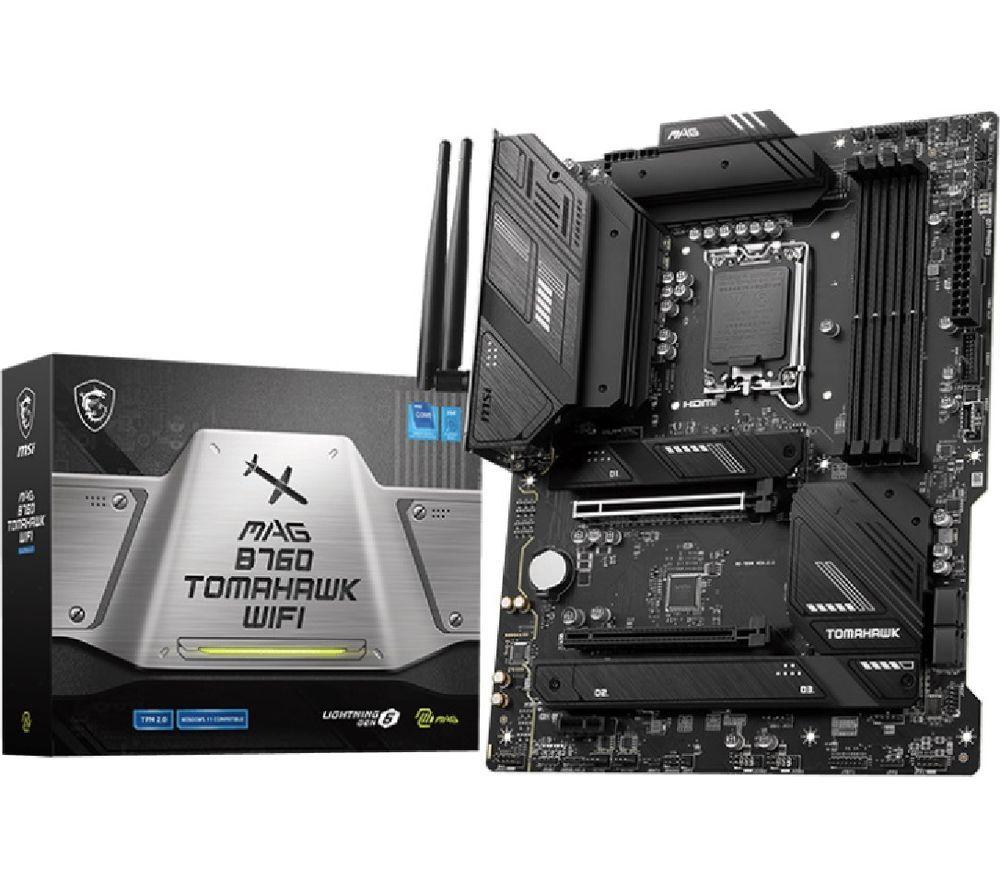 MSI MAG B760 TOMAHAWK WIFI LGA1700 Motherboard image number 3 of 3