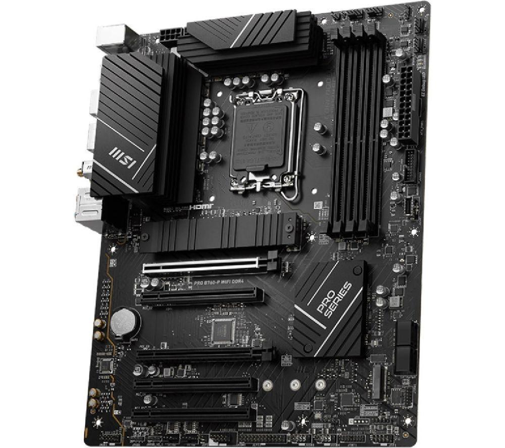 MSI PRO B760-P WIFI DDR4 LGA1700 Motherboard image number 2 of 5