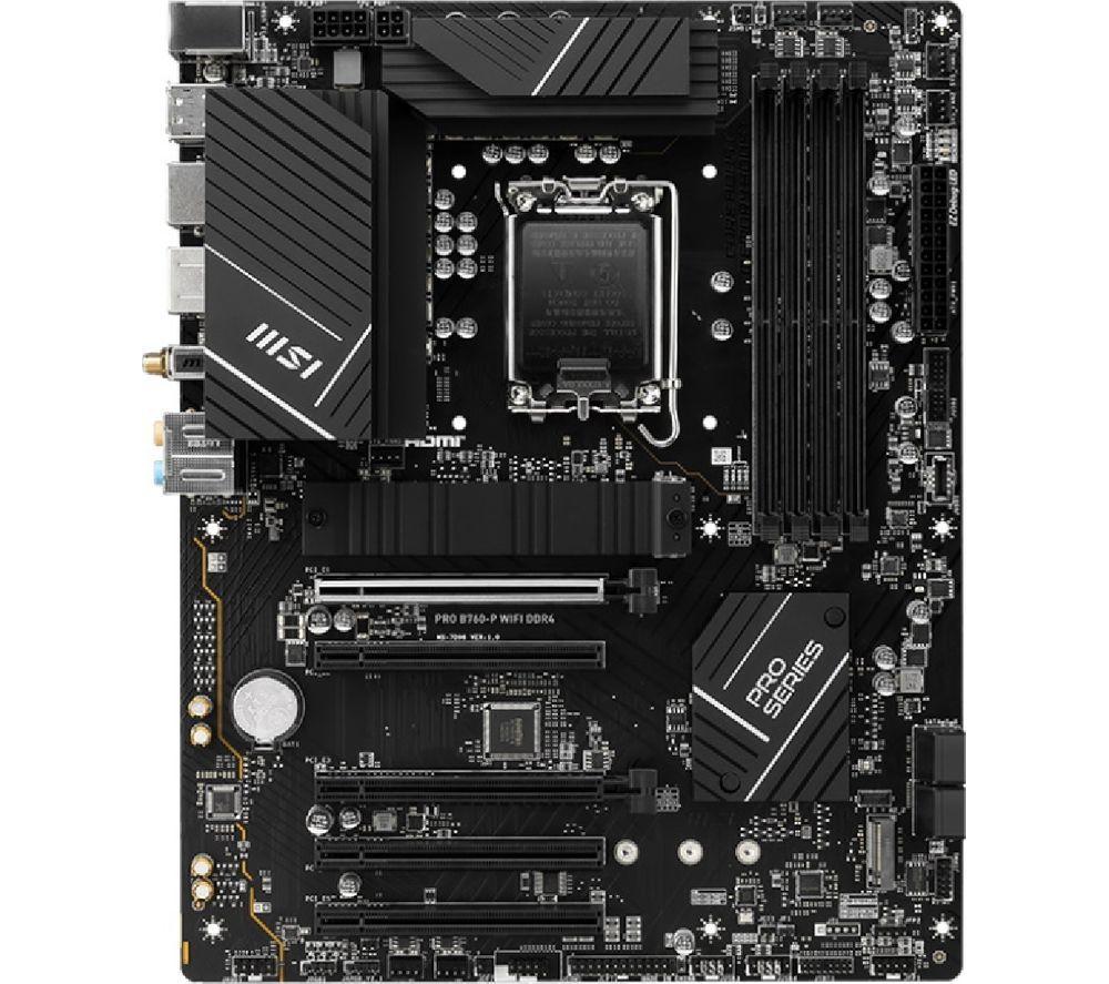 MSI PRO B760-P WIFI DDR4 LGA1700 Motherboard image number 3 of 5