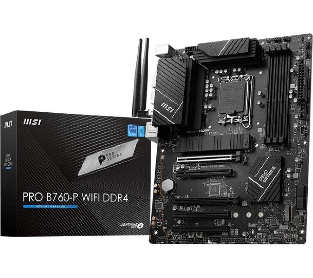MSI PRO B760-P WIFI DDR4 LGA1700 Motherboard image number 5 of 5