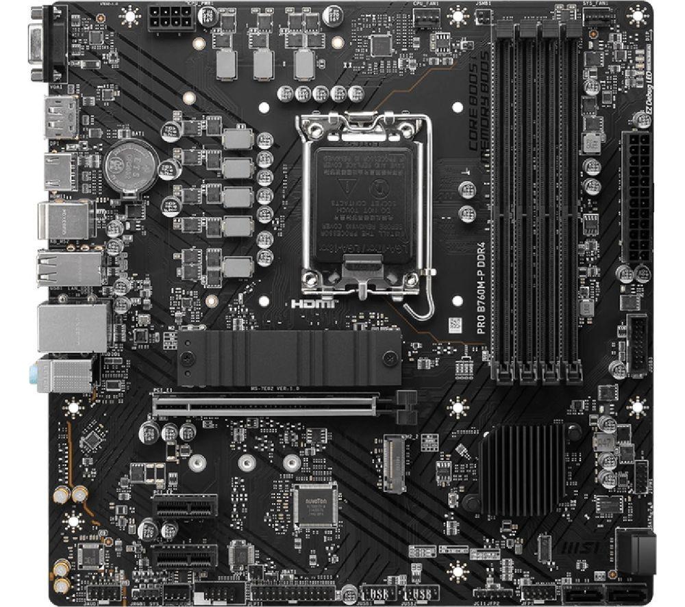 MSI PRO B760M-P LGA1700 Motherboard