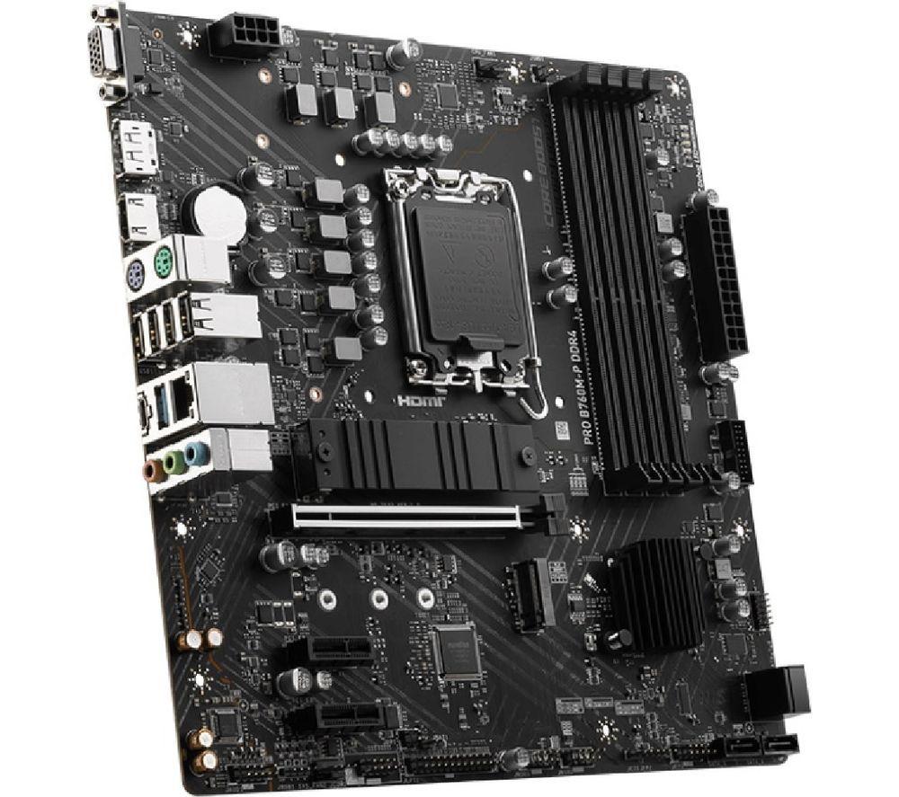 MSI PRO B760M-P DDR4 LGA1700 Motherboard image number 2 of 2