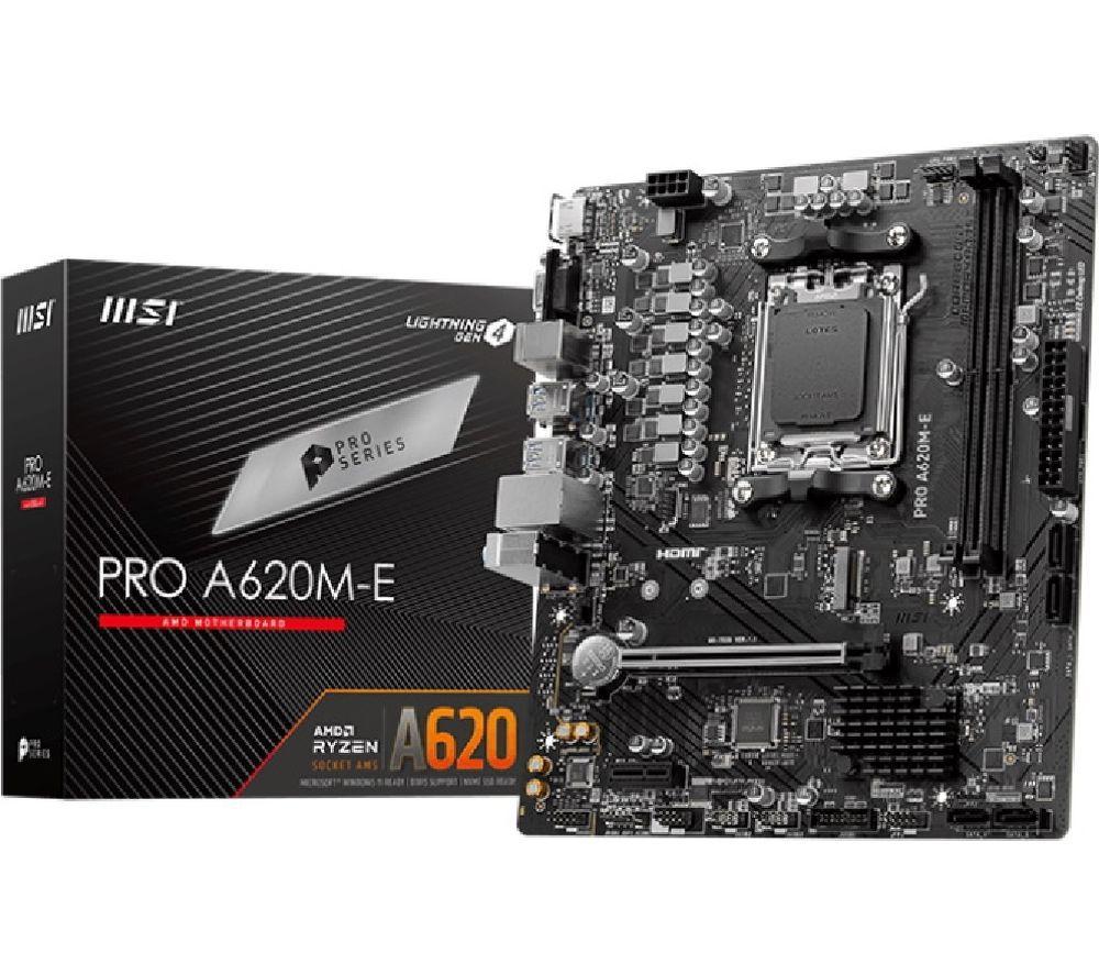MSI PRO A620M-E AM5 Motherboard image number 2 of 4