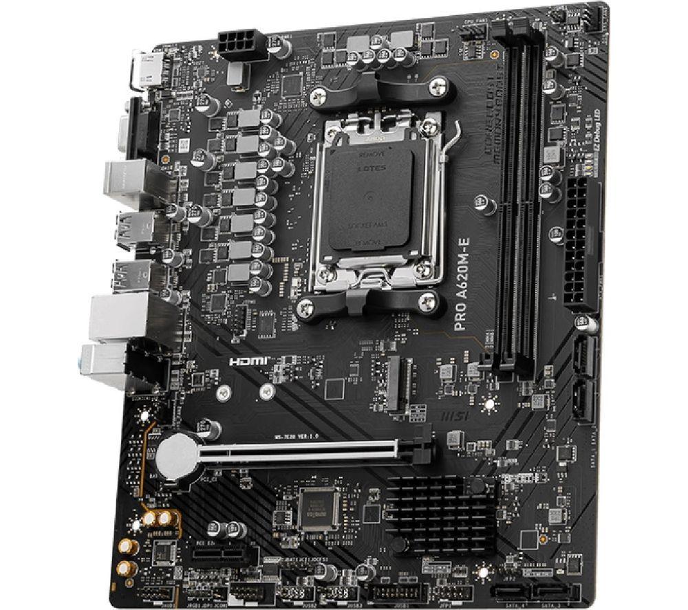 MSI PRO A620M-E AM5 Motherboard image number 3 of 4