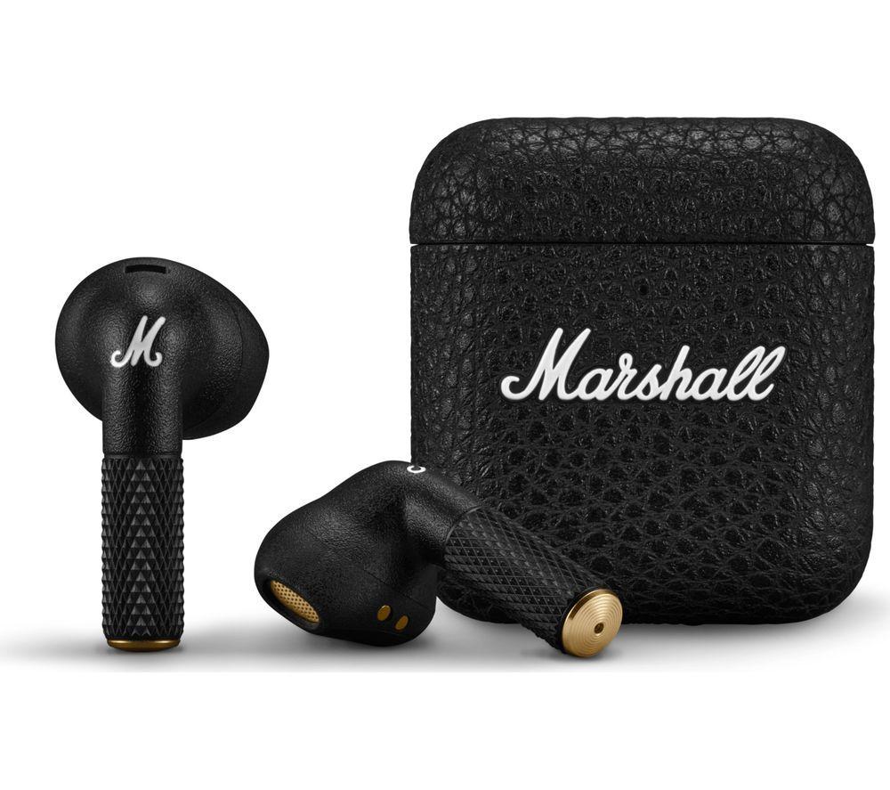 Marshall Minor IV Bluetooth Wireless Earphones, Ear buds - Black