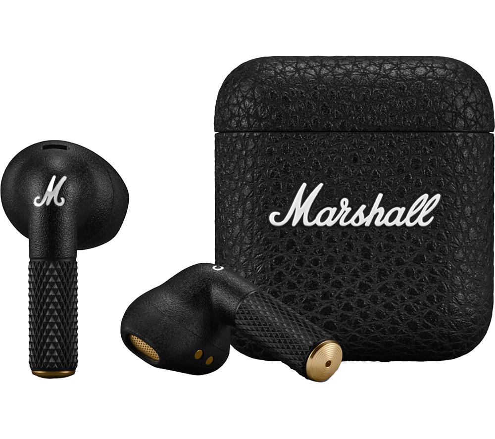 Marshall Minor IV Bluetooth Wireless Earphones, Ear buds - Black