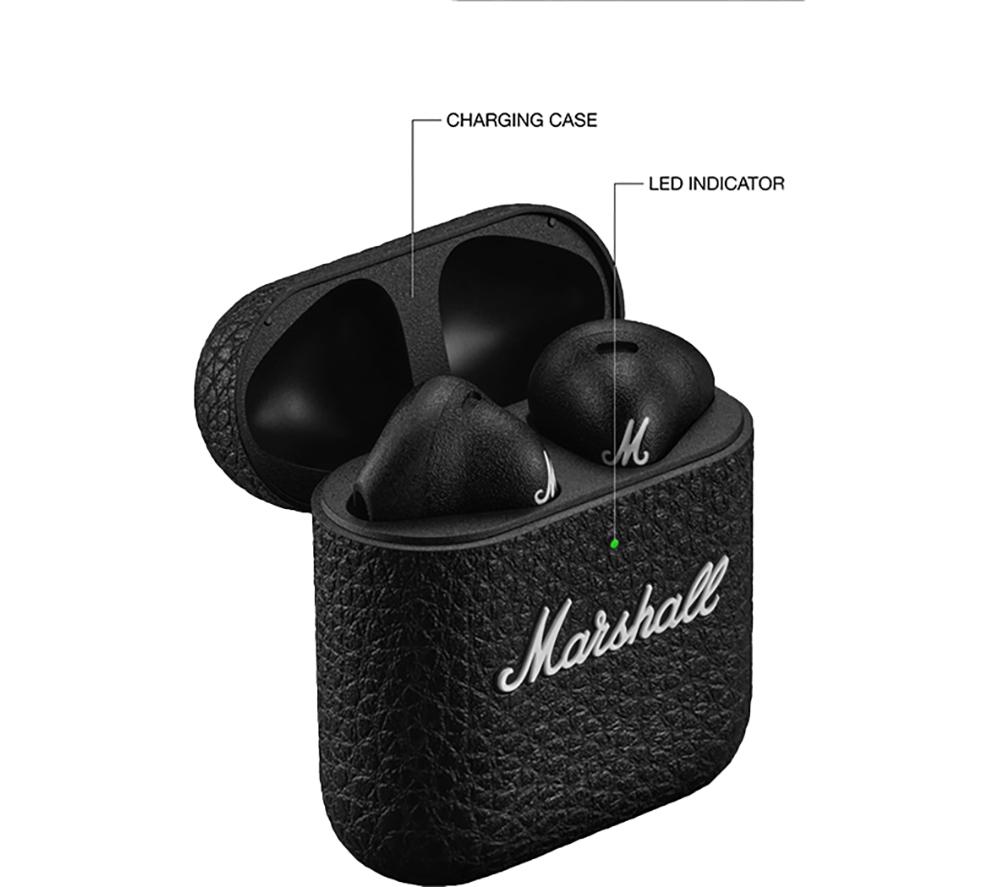 Buy MARSHALL Minor IV Wireless Bluetooth Earbuds - Black | Currys