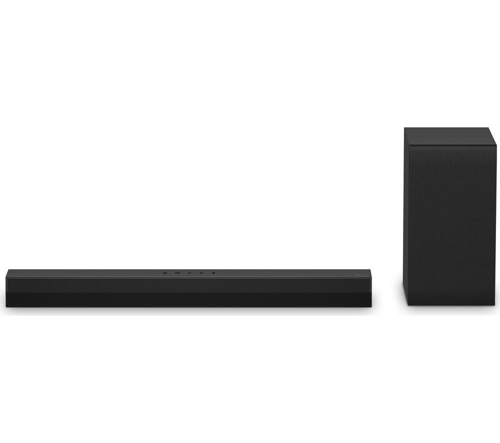 LG US40T 2.1 Wireless Sound Bar, Black