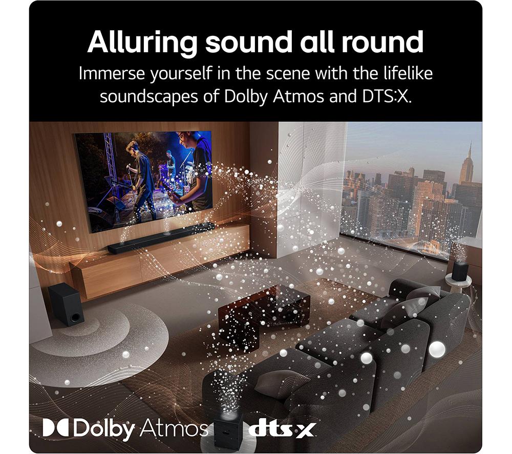 LG US95TR 9.1.5 Wireless Sound Bar with Dolby Atmos image number 6 of 14
