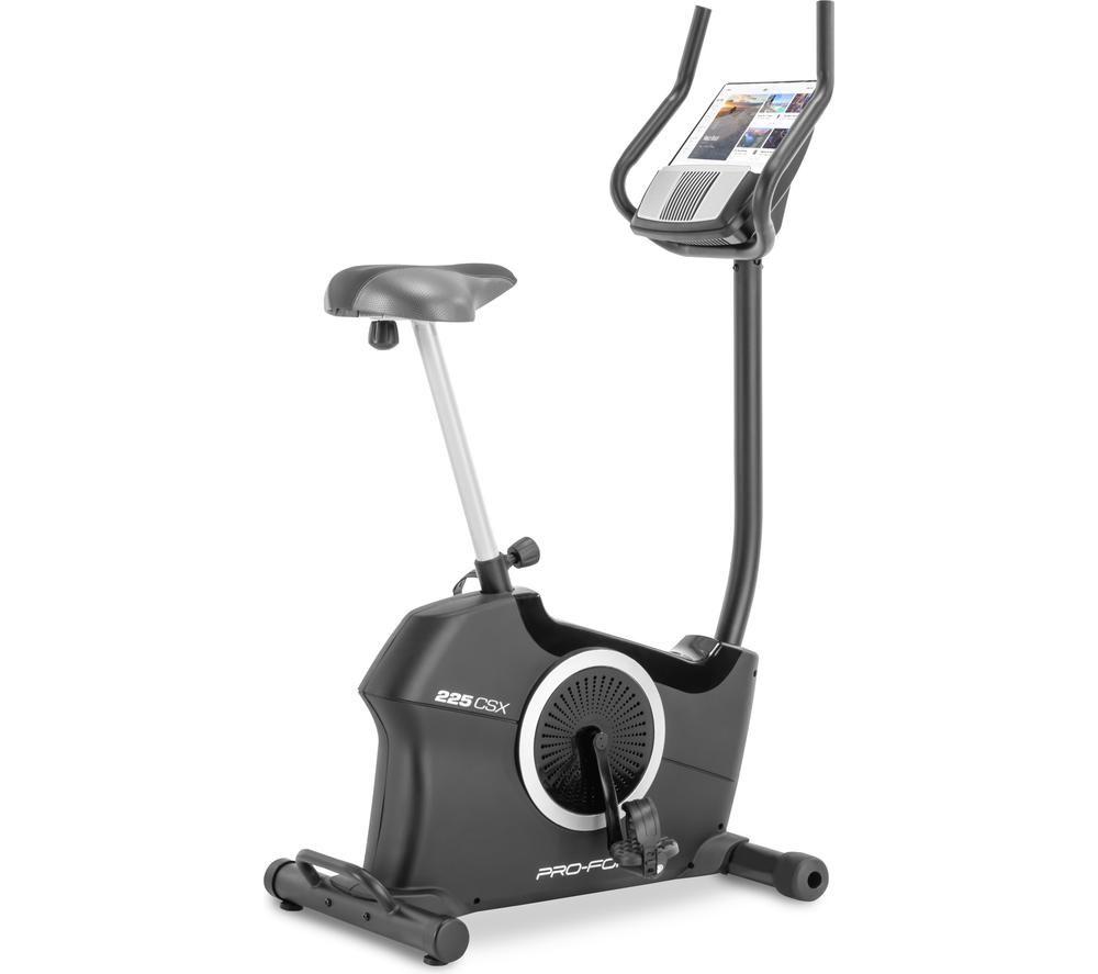 PROFORM 225 CSX Smart Bluetooth Exercise Bike - Black & Silver, Silver/Grey,Black