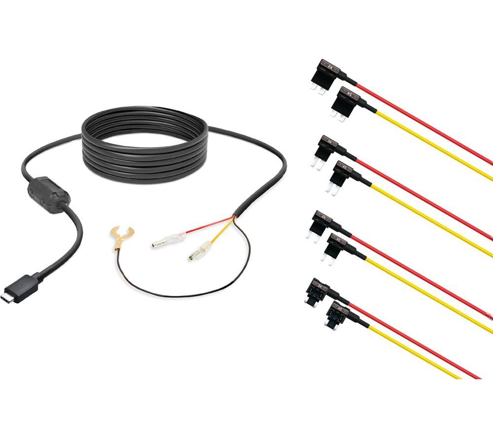 Road Angel Ra7300c Dash Cam Hardwire Kit, Black