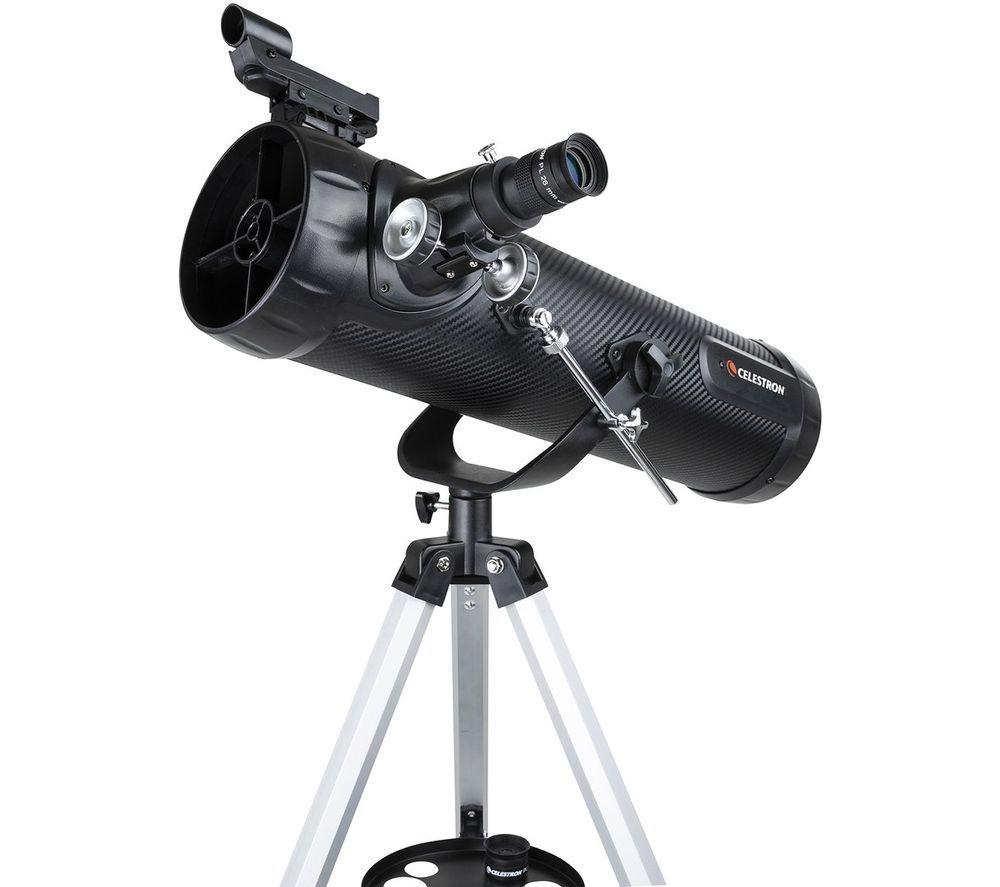 CELESTRON 114AZ-SR Reflector Telescope - Black image number 2 of 4