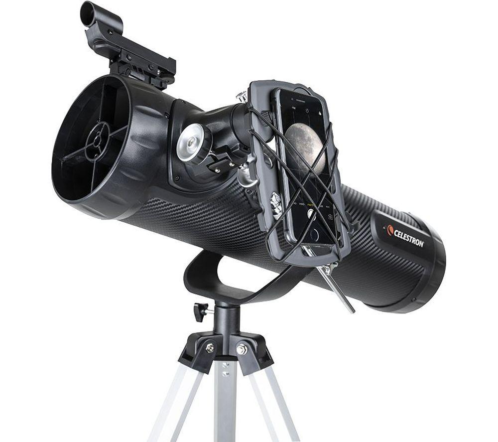CELESTRON 114AZ-SR Reflector Telescope - Black image number 3 of 4