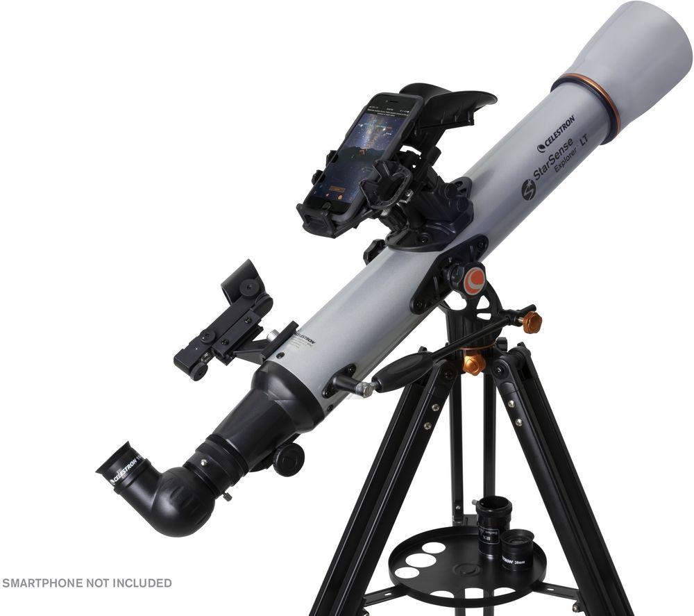 CELESTRON Starsense Explorer LT 80AZ Refractor Telescope - Silver image number 2 of 2