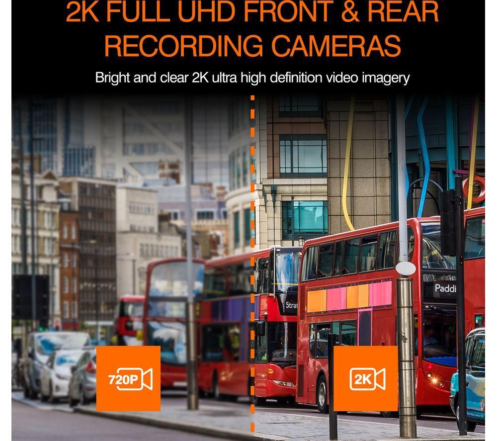 ROAD ANGEL Halo Pro Quad HD Dash Cam - Black & Grey image number 12 of 19
